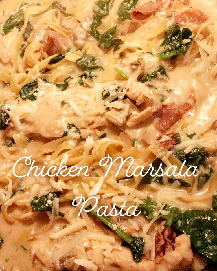 One Pot Meal – Chicken Marsala Fettuccine Pasta – Quest Studio